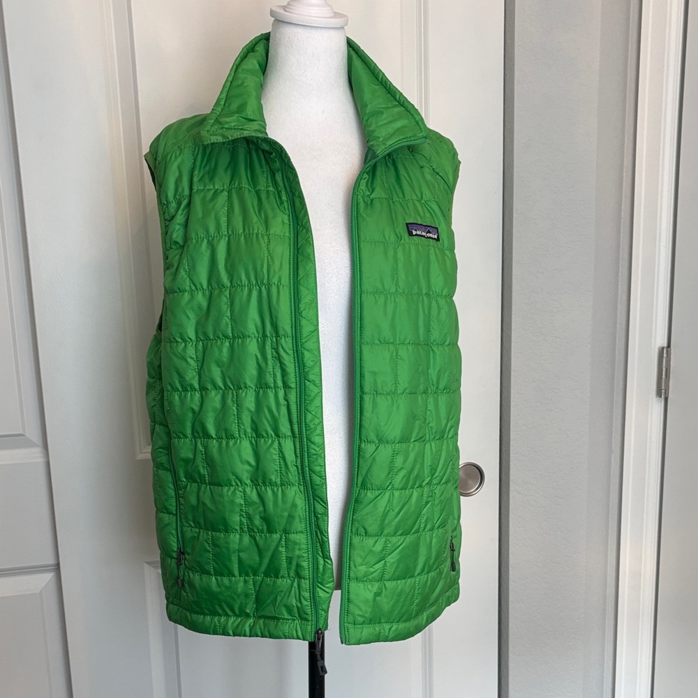 Patagonia Green Quilted Vest